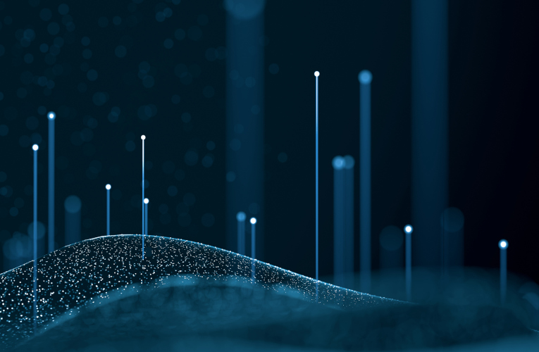Abstract Quantum Computing - 3d rendered image of Quantum Computing and Technology. Abstract Artificial Intelligence (AI) Concept. Futuristic 3D illustration of glowing data structures, representing complex quantum algorithms, data processing and advanced computing systems. Ideal for technology, science, and innovation stock imagery.